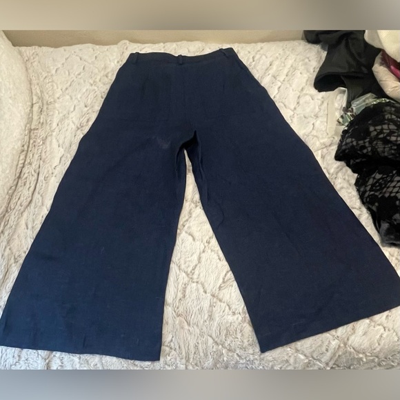 NWT zara linen pants size medium - Picture 10 of 11